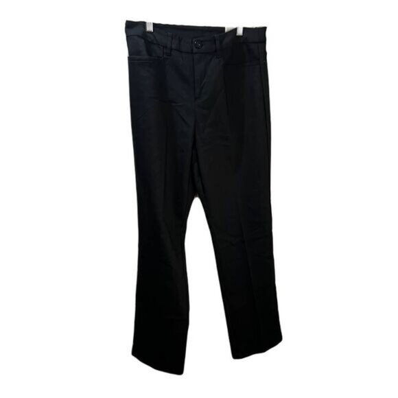 The Perfect Pant Trouser Relax Fit High‎ Rise Black Size 6 - Picture 2 of 6